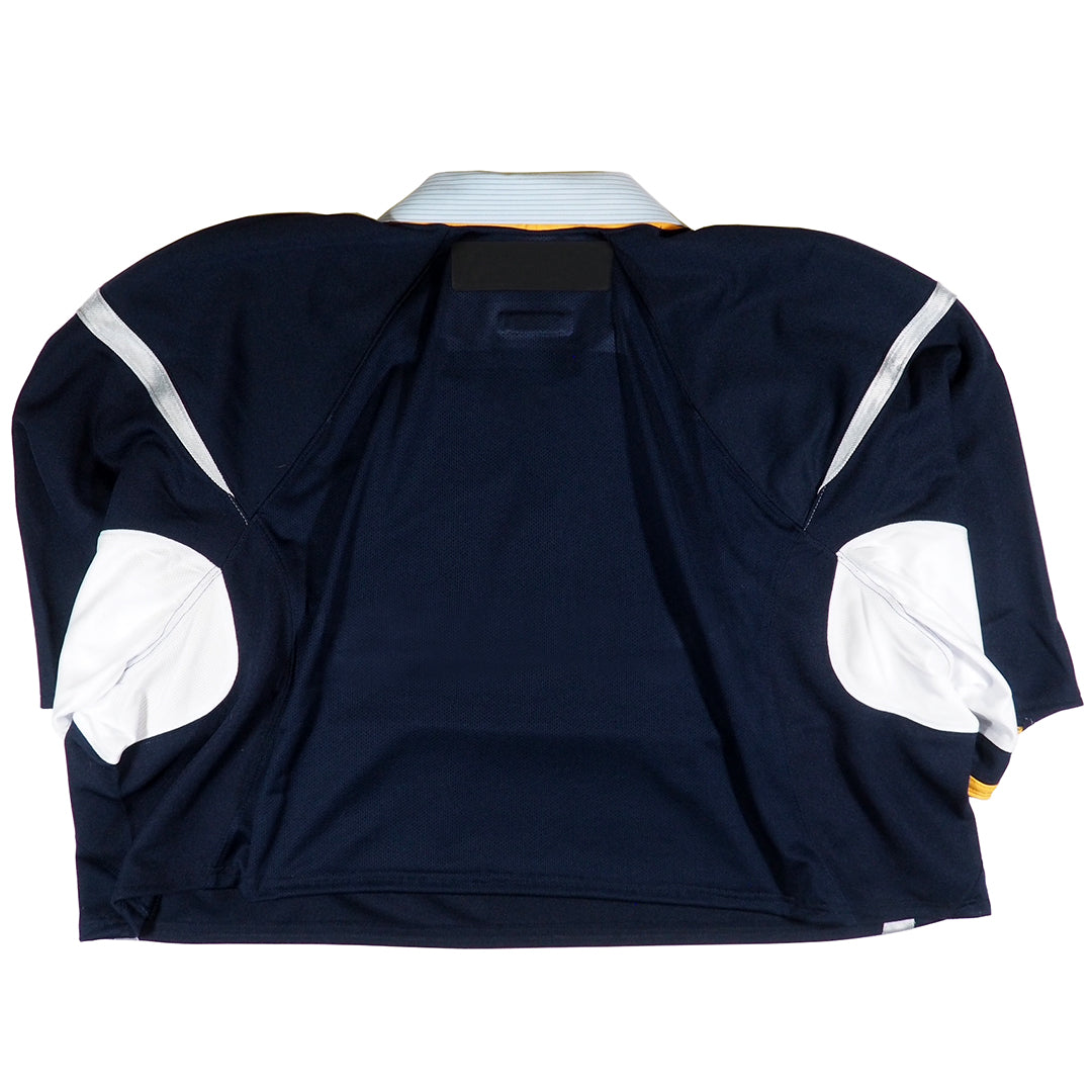 OVRLNDR JERSEY DRESS HOODIE - NAVY