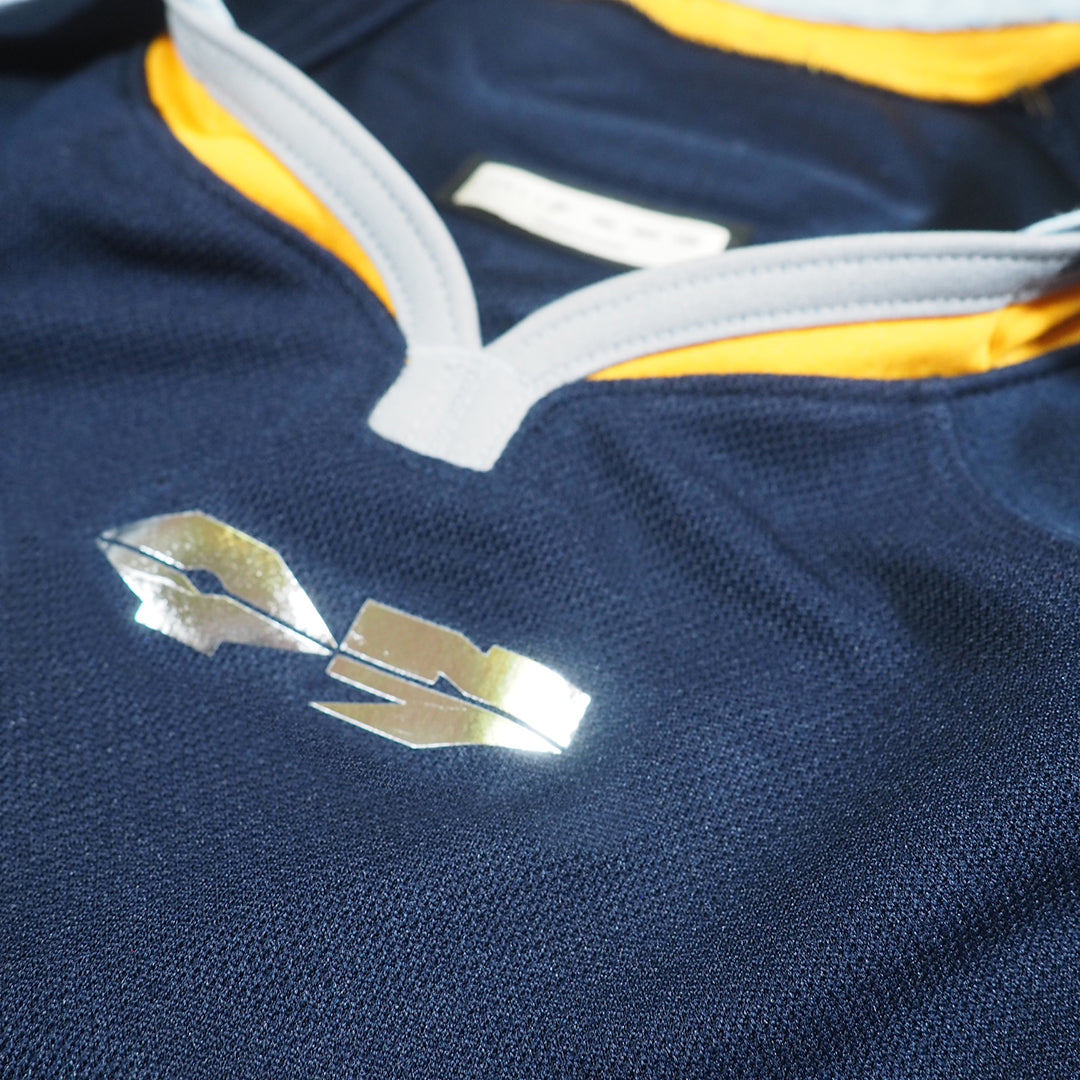 OVRLNDR JERSEY DRESS HOODIE - NAVY
