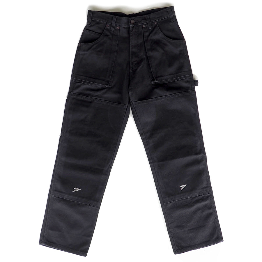 BLK PAINT PATCH WORKPANT