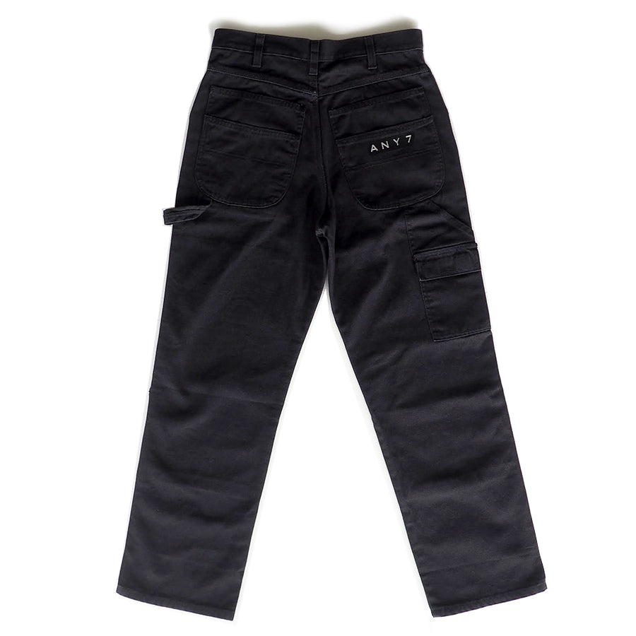 BLK PAINT PATCH WORKPANT