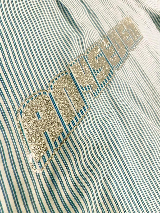 AQUA LAMBO LOGO CHOPD SS DRESS SHIRT