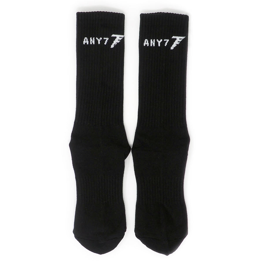 BLK GROMMET SPORT SOCK