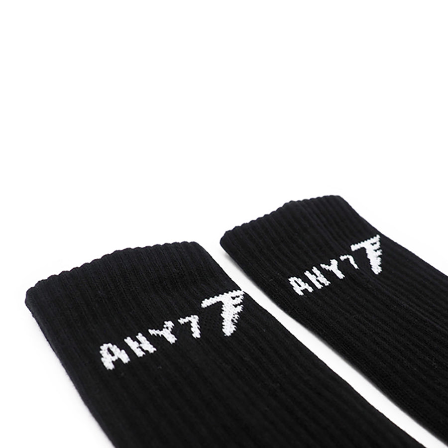 BLK GROMMET SPORT SOCK
