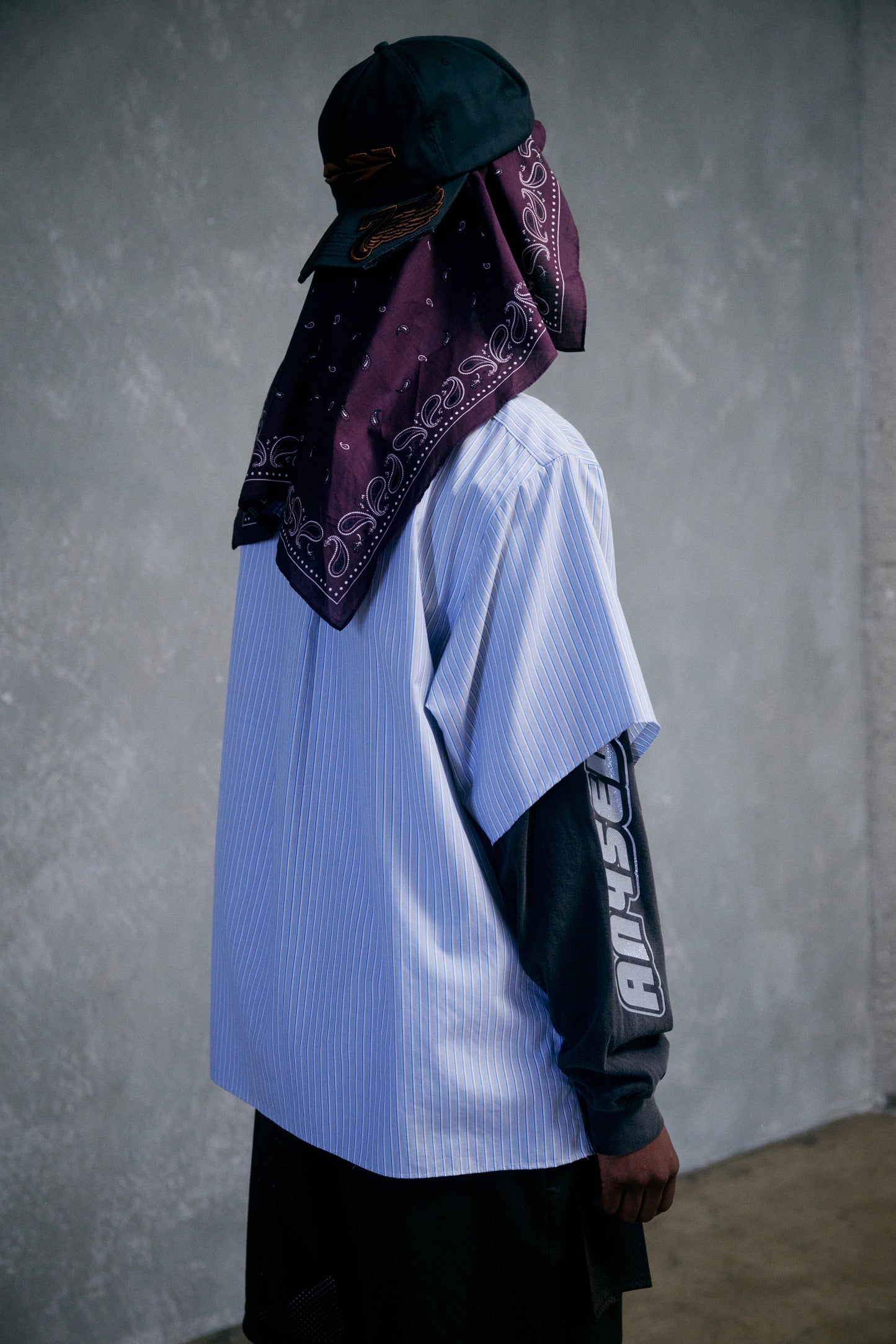 OVRLNDR CHOPD WING HAT - Black