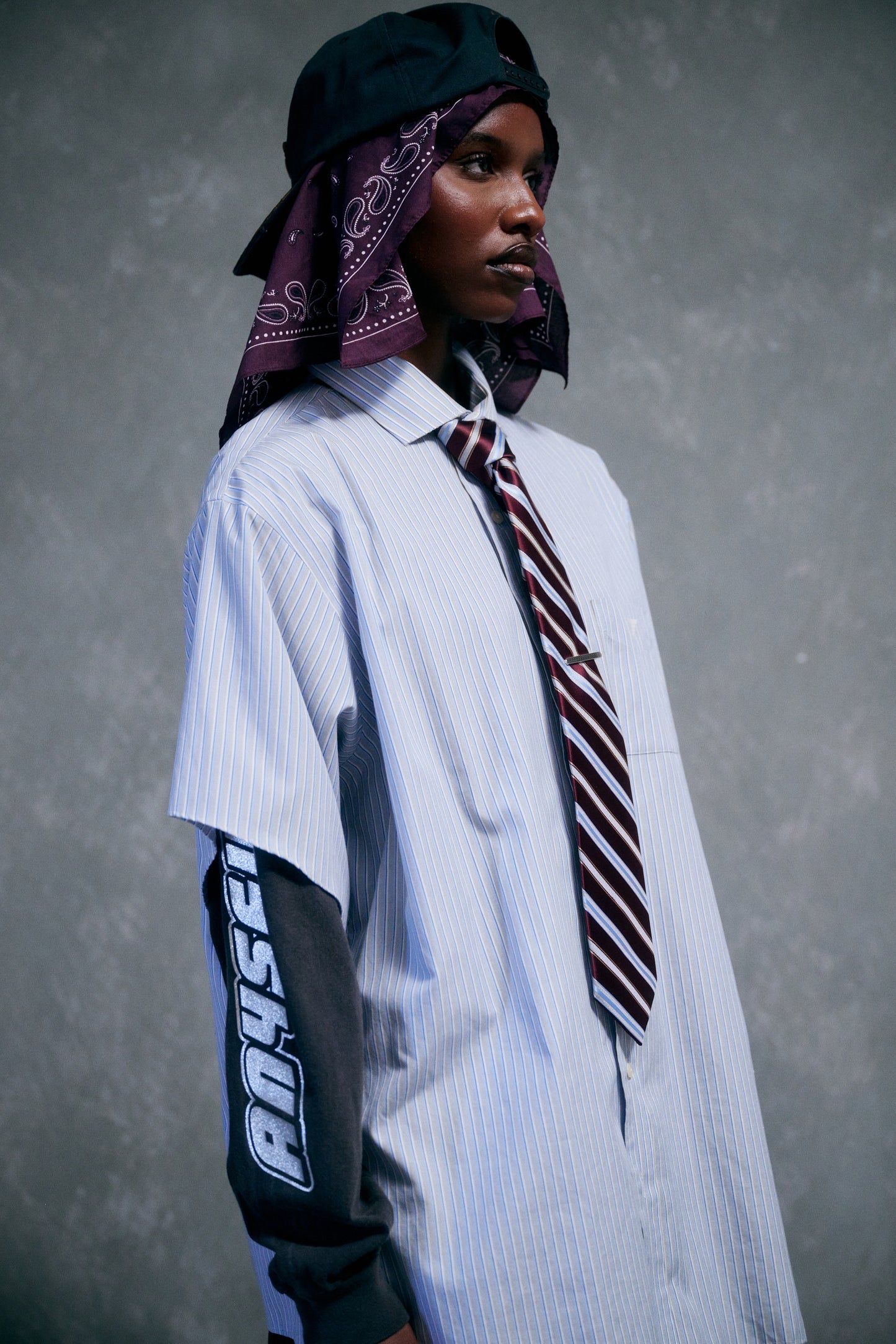 OVRLNDR CHOPD WING HAT - Black