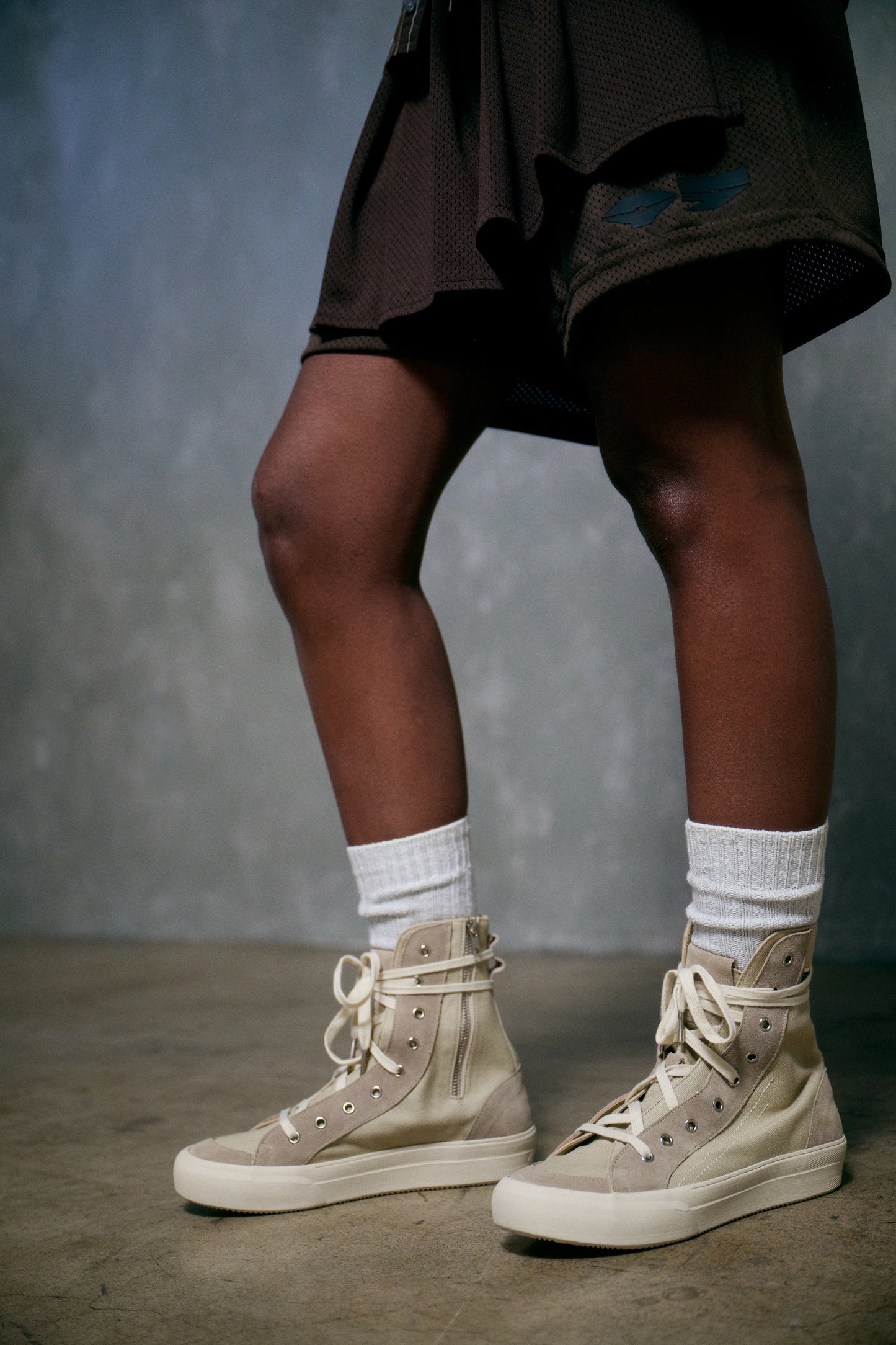 HI-TOP OG SNEAKER - Grain