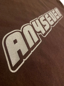 Lambo logo Mock T-Shirt - Chocolate Brown