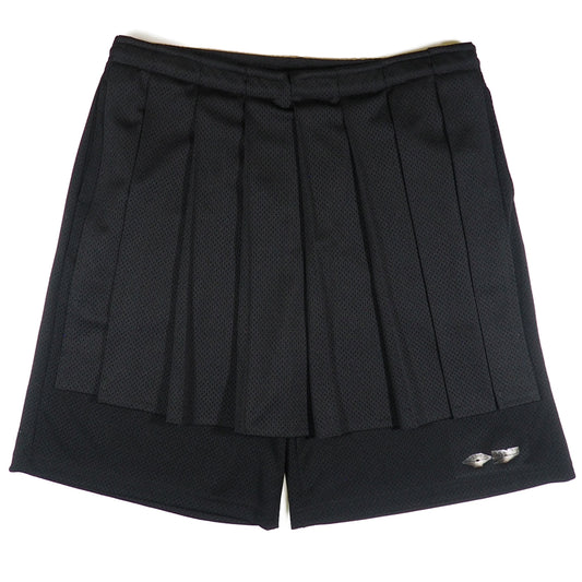 OVRLNDR PLEATED PANEL MESH SHORT - LONG