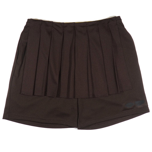 OVRLNDR PLEATED PANEL MESH SHORT - MID