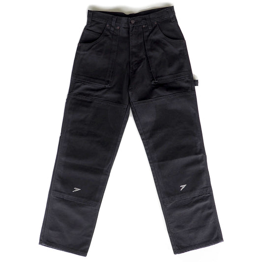 BLK PAINT PATCH WORKPANT