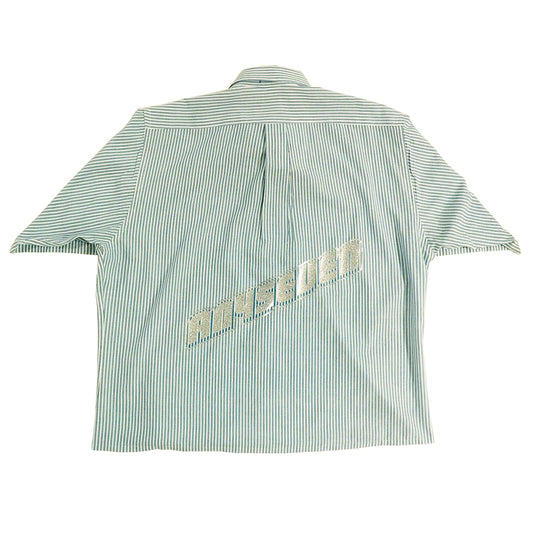 AQUA LAMBO LOGO CHOPD SS DRESS SHIRT