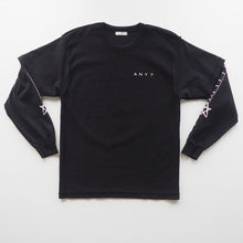 Load image into Gallery viewer, Flipd Longsleeve T-shirt - Black, Dusty pink