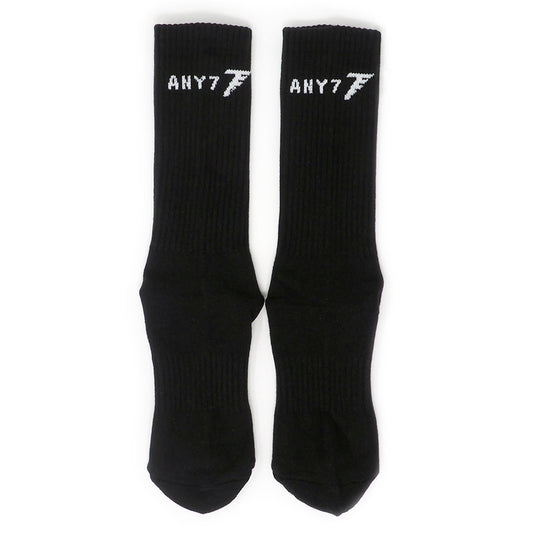 BLK GROMMET SPORT SOCK